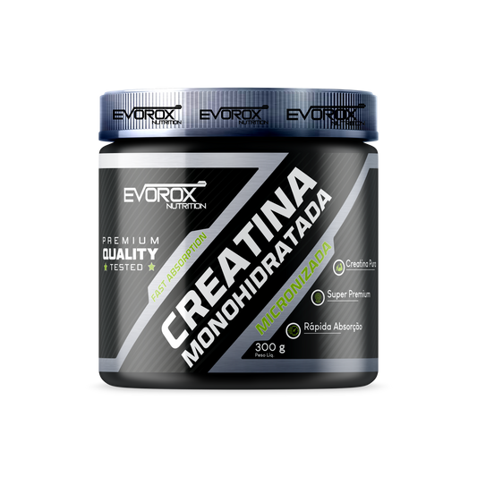 Creatina Monohidratada Micronizada 300g Evorox