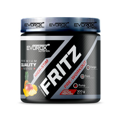 Pré-Workout Fritz Uva 300g Evorox Nutrition