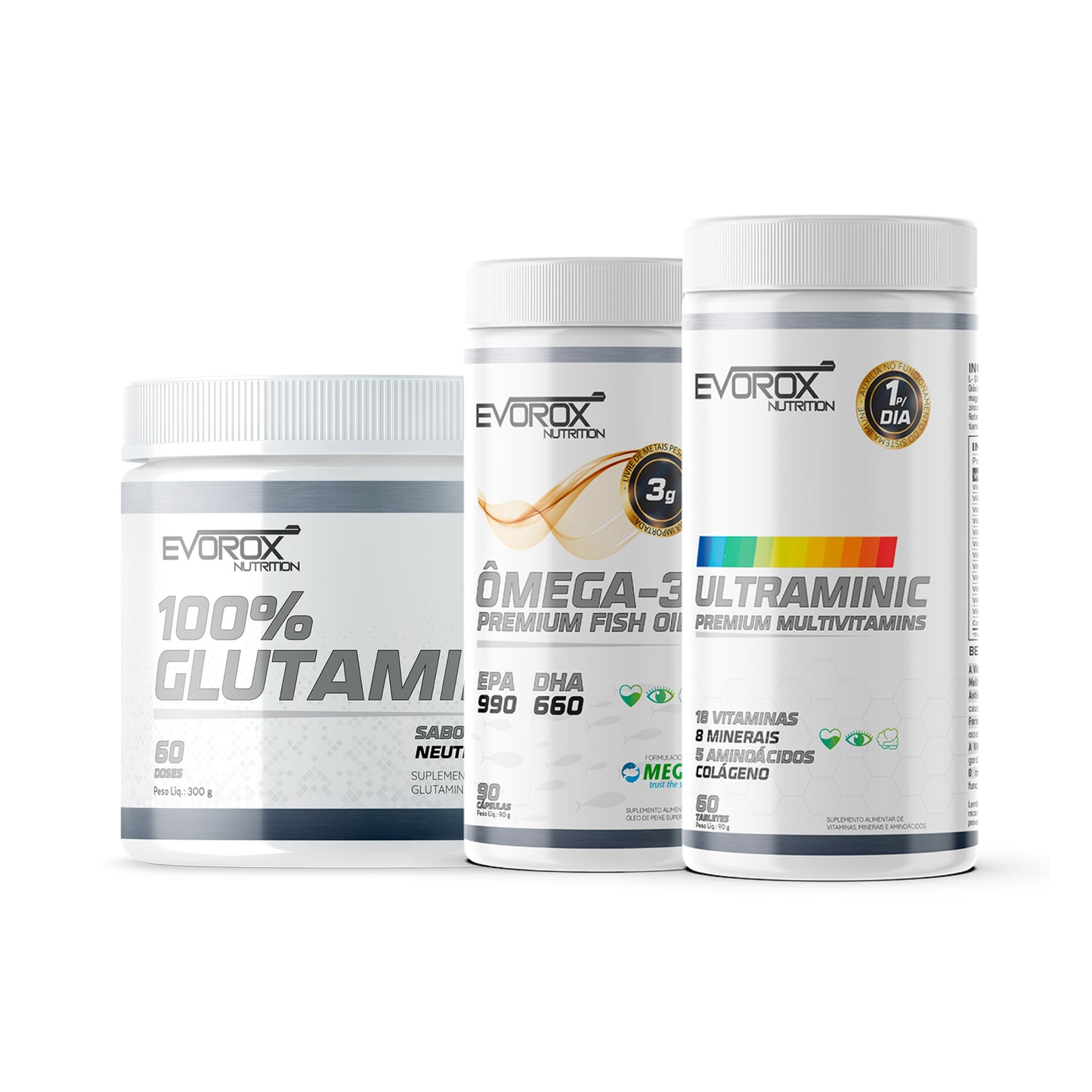 Kit Bem-Estar Completo Evorox Nutrition