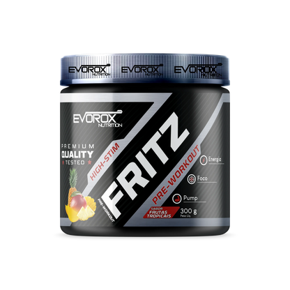 Pré-Treino Fritz Agressive®  da Evorox 300 g