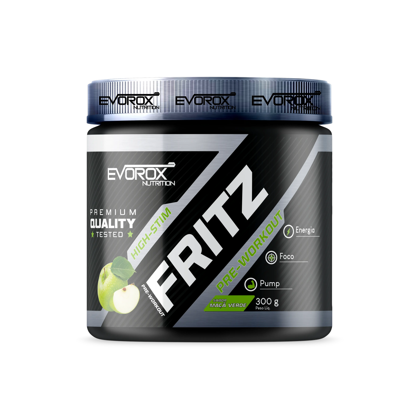 Pré-Treino Fritz Agressive®  da Evorox 300 g