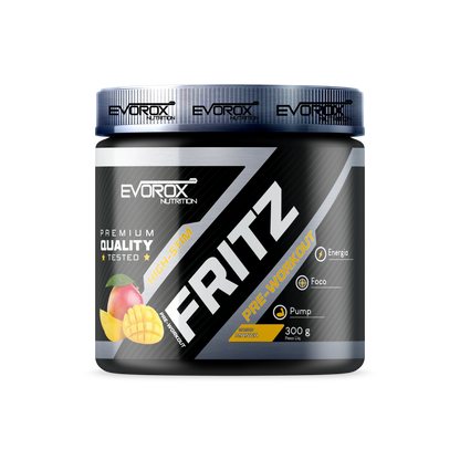 Pré-Treino Fritz Agressive®  da Evorox 300 g