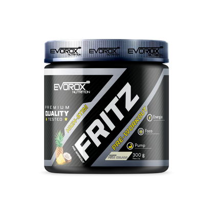 Pré-Treino Fritz Agressive®  da Evorox 300 g