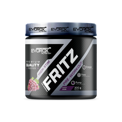 Pré-Treino Fritz Agressive®  da Evorox 300 g